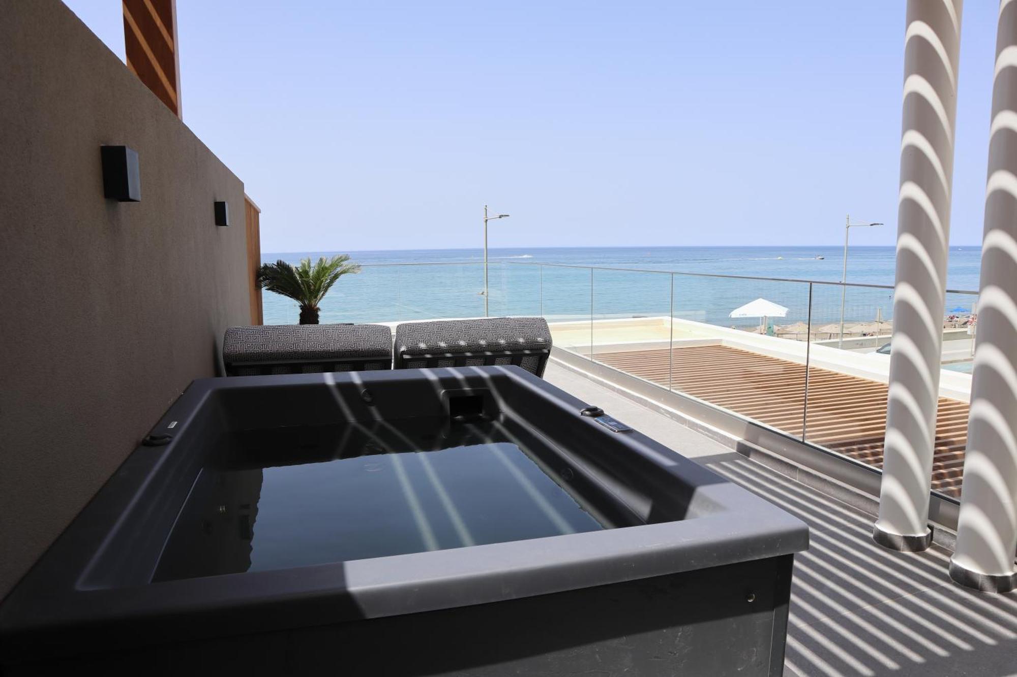 Ammos Suites Ретимно Экстерьер фото